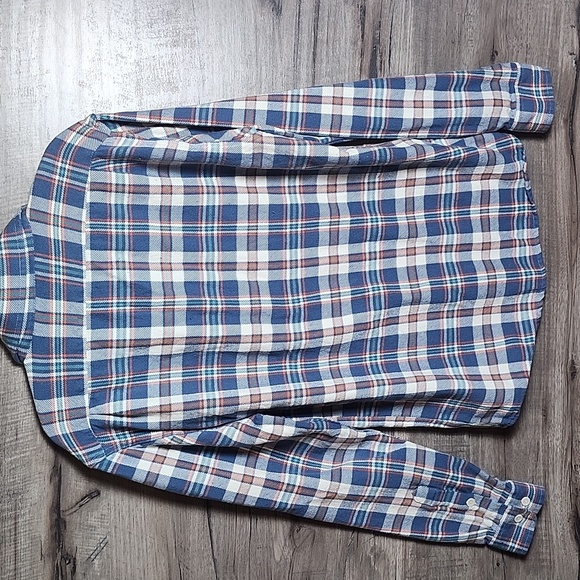 The Normal Brand Mountain Overshirt In Mineral Blue - Picture 10 of 10